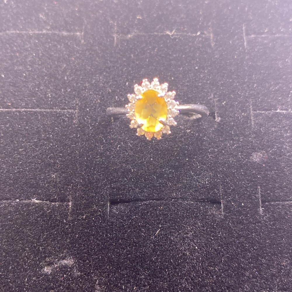 Citrine ring - Picture 5 of 6